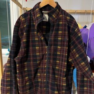 Northern Reflections Men's Checkered Jacket - Black, Red, Yellow